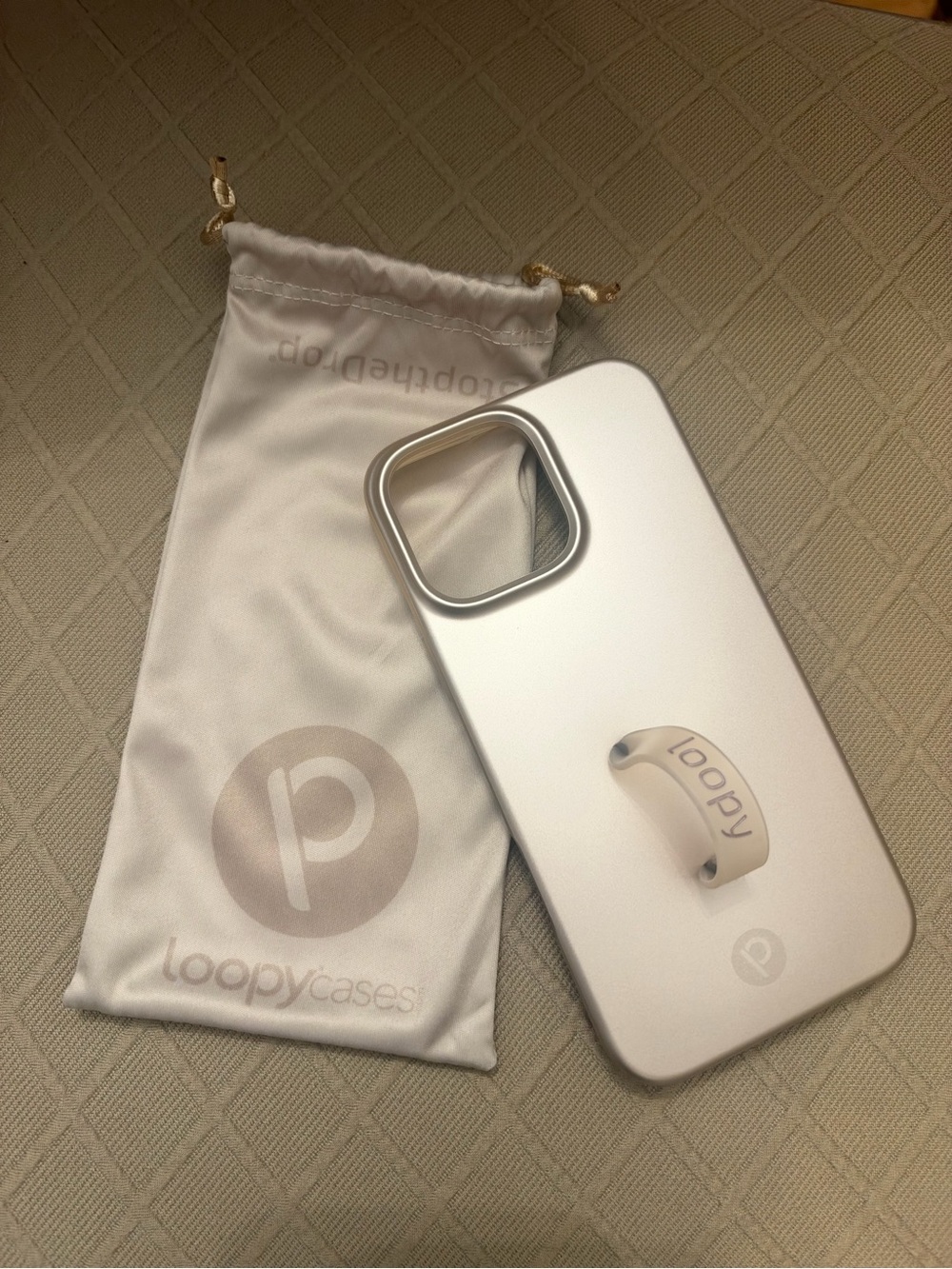 Loopy desert metallic iPhone 16 pro max case